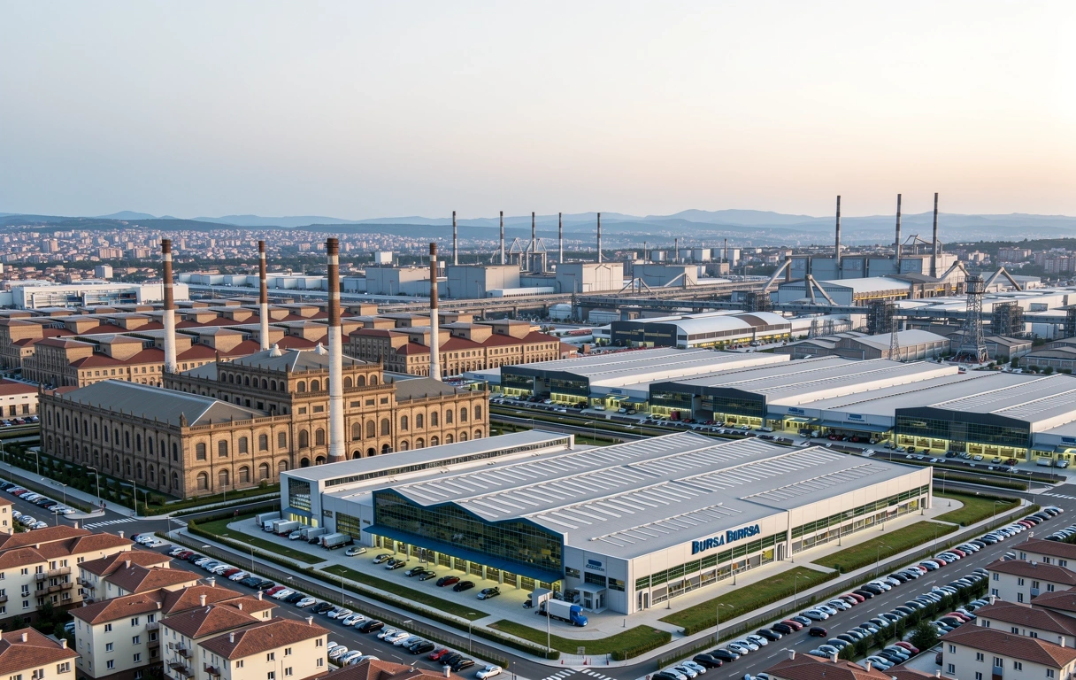 Bursa industrial landscape